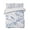 White Blue, variant on White Blue Spring Floral Summer Quilt Set King Size, Soft Microfiber Quilted Bedding Set with 2 Pillow Shams, Summer Birds Botanical Lightweight All Season Bedspread Coverlet for Bedroom 96"x106"