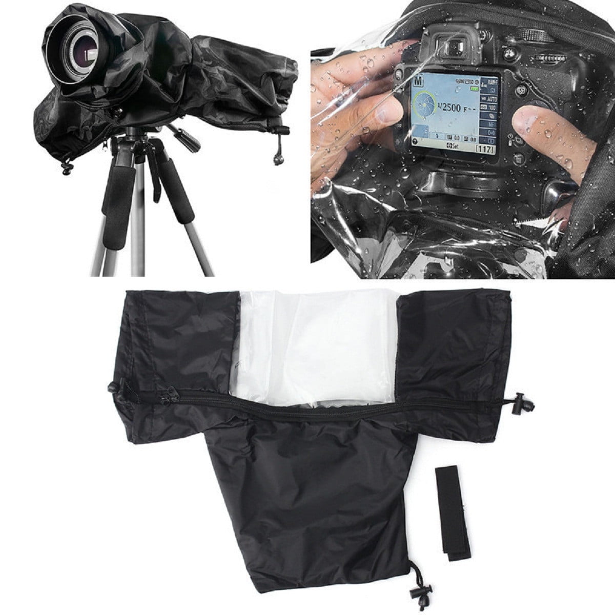 Professional Camera Waterproof Rain Cover , Photography SLR Camera Rain