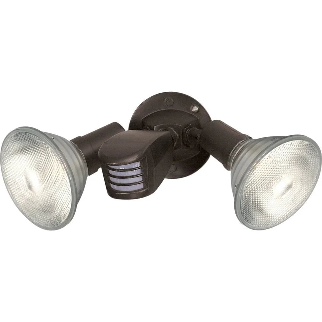 2 Light - 10" - Flood Light, Exterior - PAR38 w/Adjustable Swivel