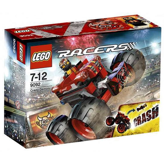 Pre-Owned Racers Crazy Demon Set LEGO 9092 [Damaged Package]
