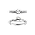thumbnail image 6 of 3/4 Carat (Ctw G-H-I, SI1-SI2) Lab Grown Diamond Engagement Ring in 14K White Gold, 6 of 7