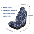 thumbnail image 5 of Salouo Dragon Pattern Car Seat Covers,Universal Car Seat Protectors Easy to Install Car Cover Car Accessories Auto/rucks/Van/SUV-2 PCS, 5 of 9