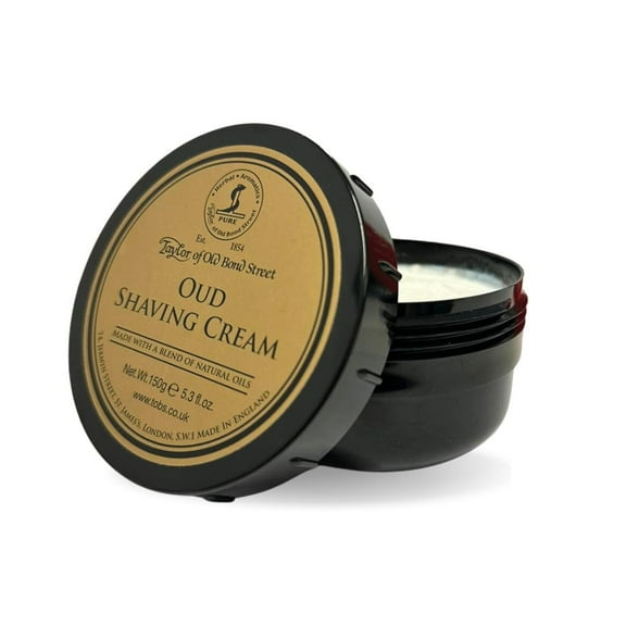 Taylor Of Old Bond Street Oud Shaving Cream Bowl, 5.3 Fl. Oz..