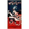thumbnail image 3 of Anonymous 9x14 Black Modern Framed Museum Art Print Titled - Monte Carlo Girls (1898), 3 of 5