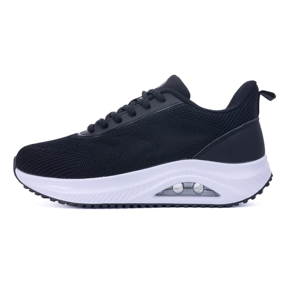 AOV Women's Wide Arch Support Walking Shoes Wide Width Tennis Shoes Plantar Fasciitis Fashion Sneakers for All Day Comfort, US Size 6.5
