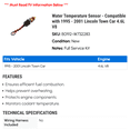 thumbnail image 2 of Water Temperature Sensor - Compatible with 1995 - 2001 Lincoln Town Car 4.6L V8 1996 1997 1998 1999 2000, 2 of 2