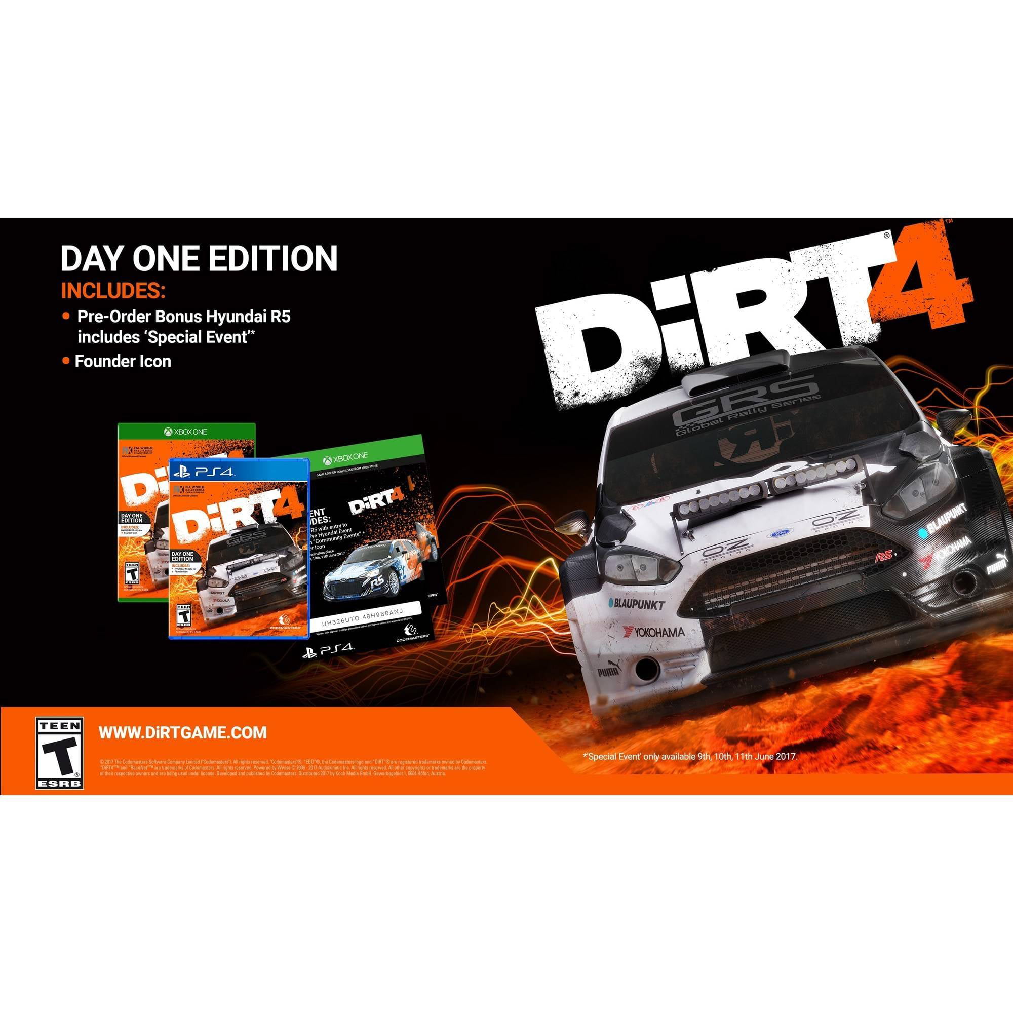 Settlers tag Mangle Dirt 4 for PlayStation 4 - Walmart.com