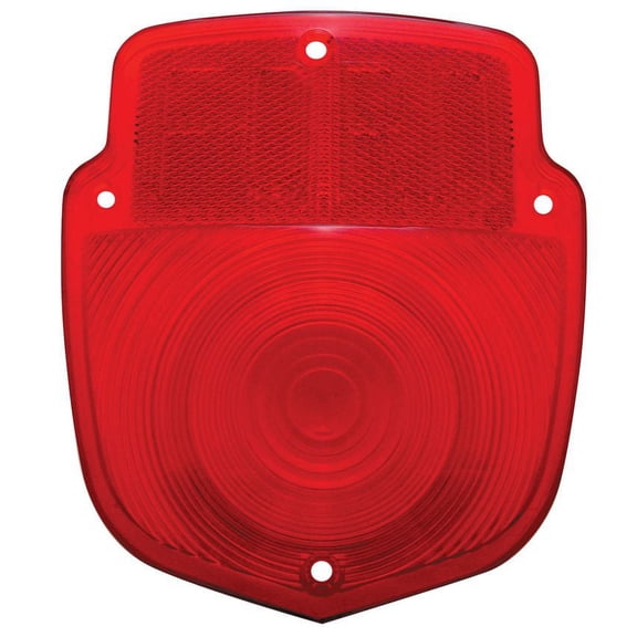 United Pacific Plastic Tail Light Lens With "Ford" Script For 1953-56 Ford Truck, Model F535601