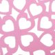 thumbnail image 3 of Confeti De De Decoración De Pared De Colgante Tejida De l Corazón De Diy Para Decoración Del Sitio Rosado Baoblaze Decoración colgante en forma de corazón, 3 of 8
