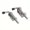 2pcs, variant on Heavy Duty 304 Stainless Steel Spring Latch - Polished, Multi-directional Cabinets and Door Hinges with Secure Locking Mechanism