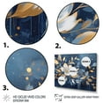 thumbnail image 3 of Designart "Multicolor Lilac Blooms Vibrant Bouquet" Floral Metal Wall Art Set, 3 of 5