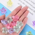thumbnail image 6 of 20pc Transparent Acrylic Beads Faceted Star Mixed Color 23x24x16mm Hole: 3mm, 6 of 7