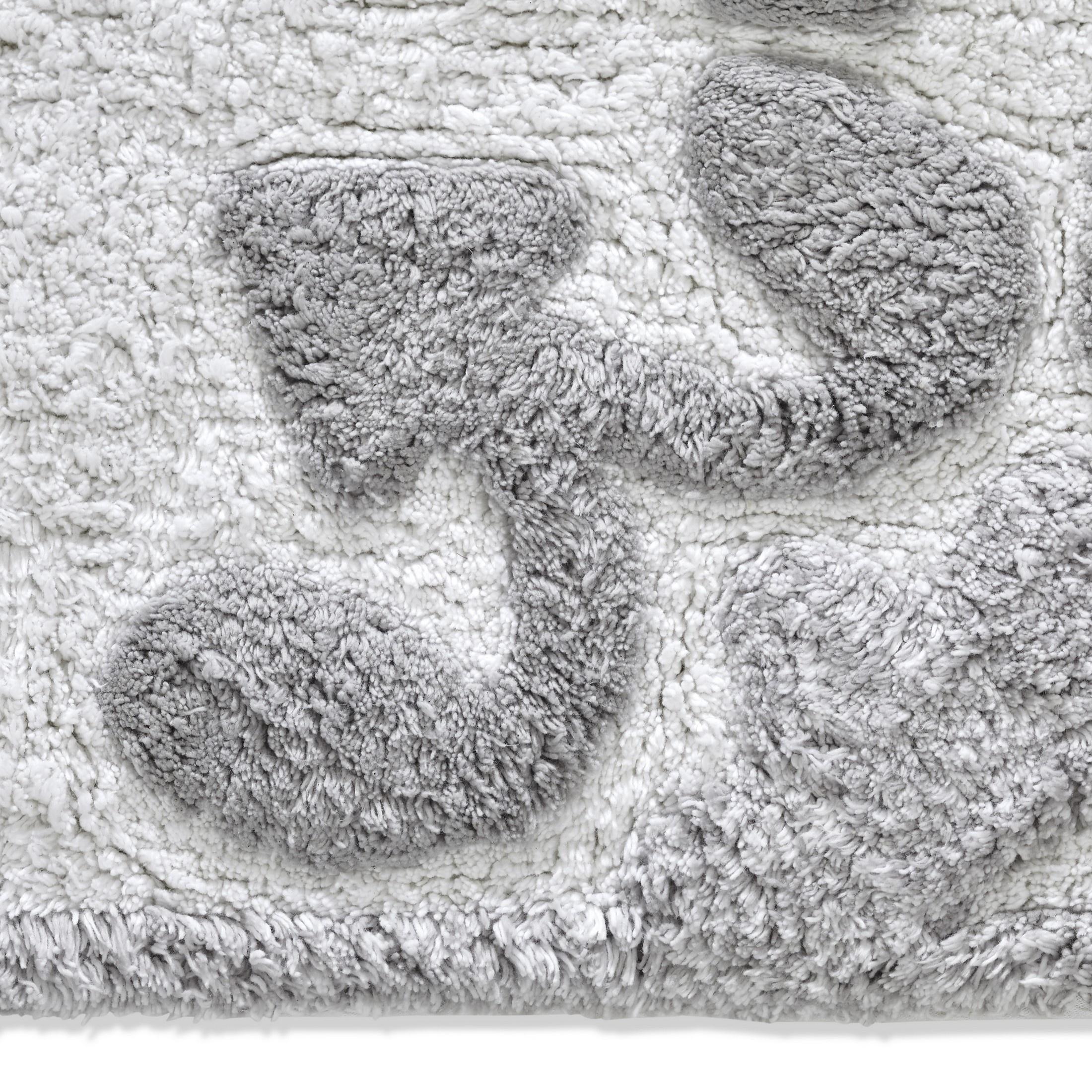Better Homes & Gardens Medallion Grey Cotton Bath Rug Set, 2-Piece