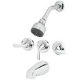 thumbnail image 1 of Non-Pressure Balancing Shower Faucet, Chrome, 1 of 1