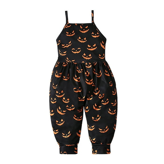 EnJoCho Toddler Baby Boys Girls Halloween Prints Cute Soft Jumpsuit Romper Halloween Party Clothing Winter Fall Role Play Cute Funny Outfits for Baby Boy Girl