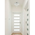thumbnail image 2 of Century 4 light Chrome Flush Mount Clear Royal Cut Crystal, 2 of 9