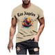 thumbnail image 2 of Tops para hombre, blusas y camisas de manga corta con cuello redondo para hombre, jersey informal con cuello redondo estampado para hombre, pantalones cortos deportivos para fitness, blusa de poliéste, 2 of 5