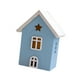 thumbnail image 5 of Casa de pueblo navideña iluminada, figura de mesa moderna y compacta, ideal 13 cm azul, 5 of 9