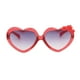 thumbnail image 1 of Gafas de sol con forma de corazón para niños, accesorio de vestir para fotos de verano y playa. Rojo, 1 of 9