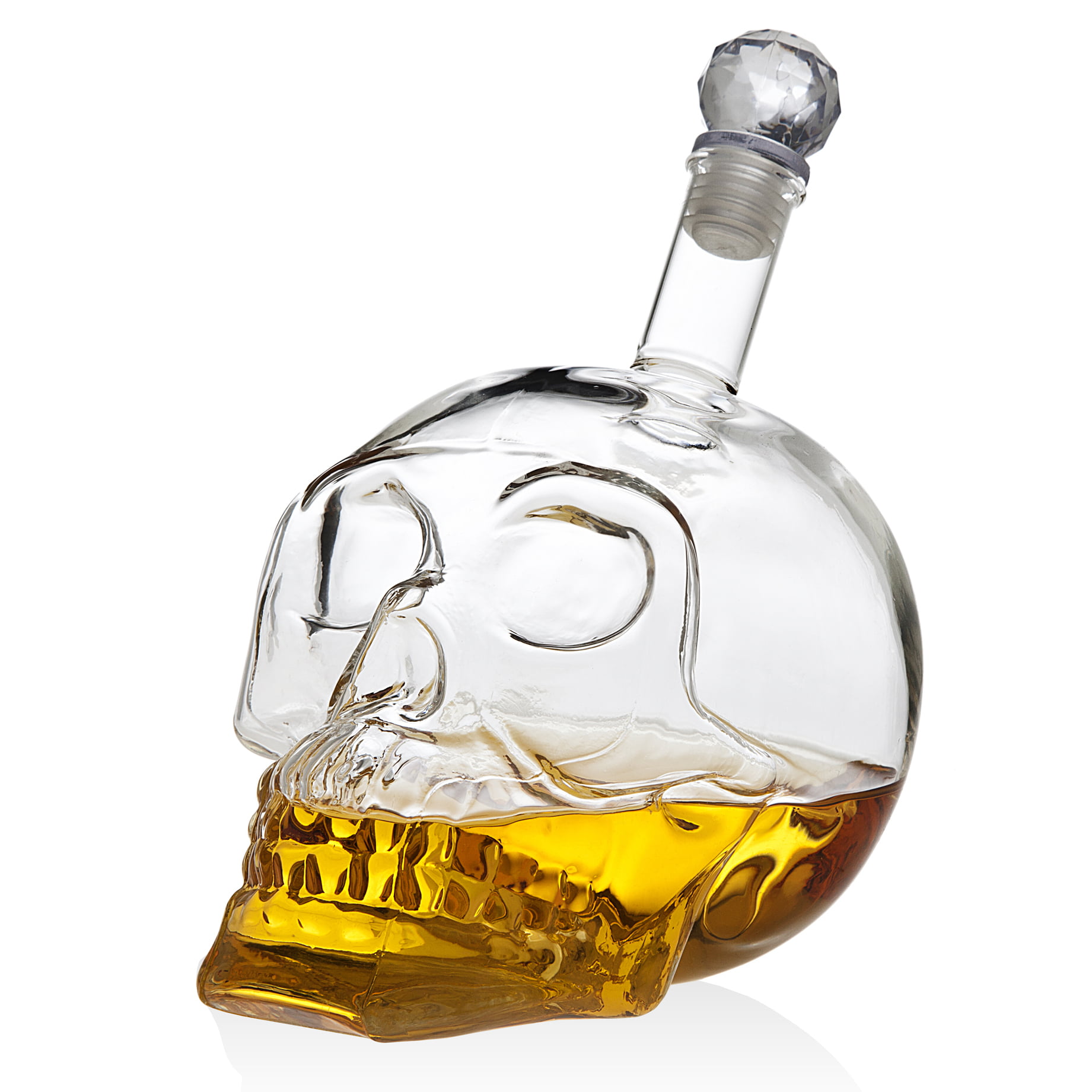 Crystal 330ML Skull Head Vodka Beer Whiskey Shot Glass Bottle Cup Bar Home decor 