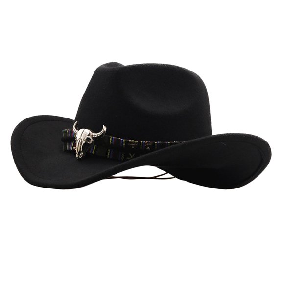 Sombrero de Vaquero Occidental Jinwen Negro