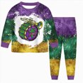 thumbnail image 2 of HCNTES Fall Outfits for Toddler Girl Boy Long Sleeve Top and Long Pants Set Toddler Sweatsuits,Sizes 5-6 Years, 2 of 7