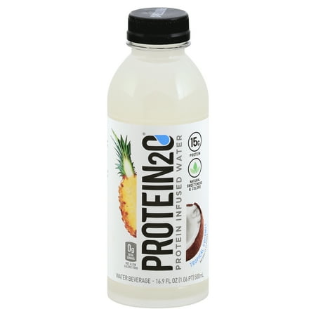 Protein2O Tropical Coconut Beverage 16.9 oz (Pack of 12)