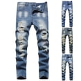 thumbnail image 4 of THJRPQJFD High Waisted Straight Leg Jeans Boys Jeans Size 6 High Jeans Toddler Boy Sweatpants Newborn Boys Clothes Baby Boy Clothes 9-12 Months 18m, Dark Blue 11-12 Years, 4 of 8