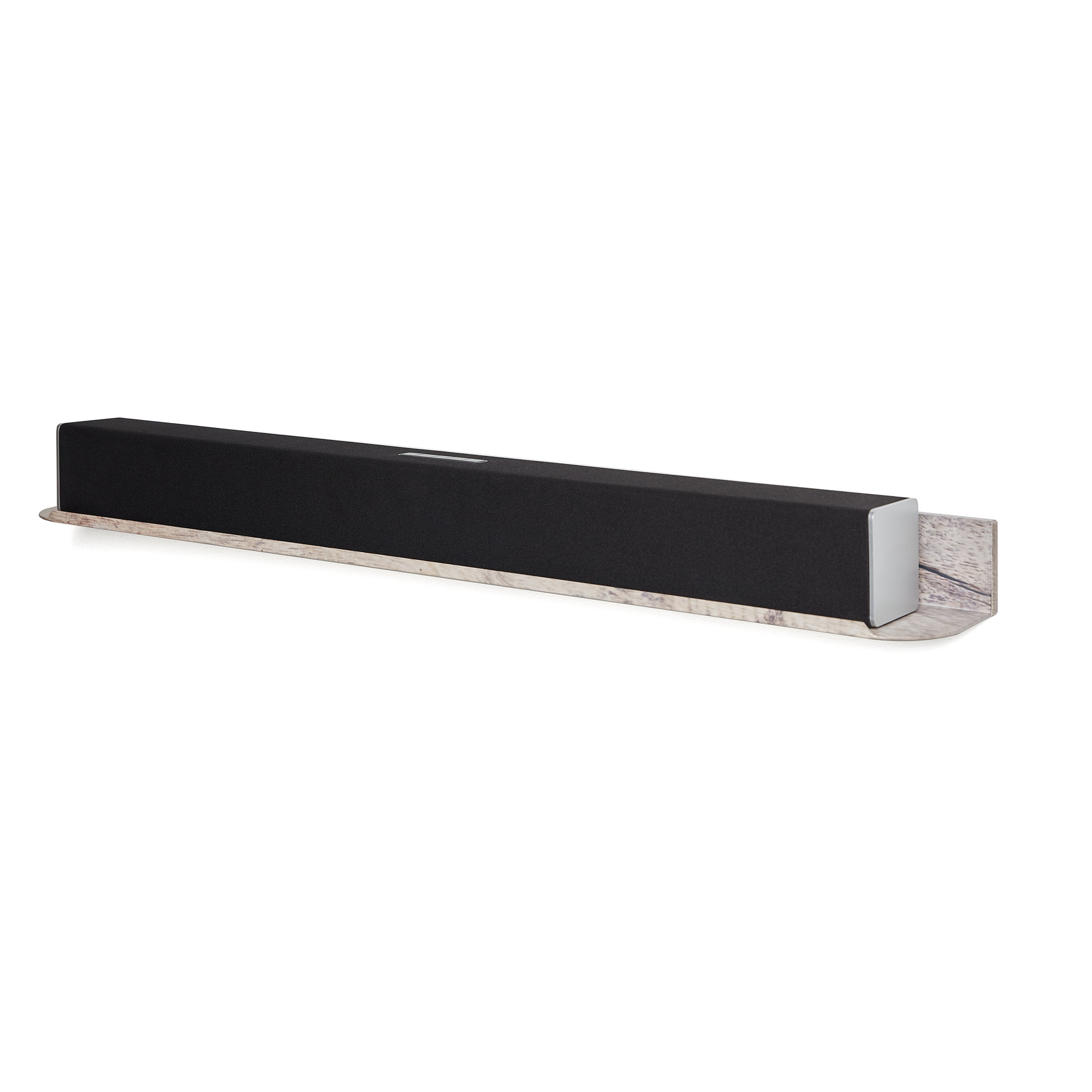 Hangman No Stud Sound Bar Shelf - SBS32-DW - 32" - Solid Aluminum with Durable Distressed Wood Dye Sublimation Finish