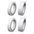 thumbnail image 1 of Cinta adhesiva de doble cara para manualidades, adhesiva blanca para pintores, doble cara, para póster, para niños, oficina, 4 rollos, 1 of 6