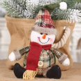 thumbnail image 3 of Muñeco de nieve de Navidad para decoración del hogar, muñeco de alce, adornos navideños, Papá Noel, Feliz Año Nuevo, 2023, 2024, 3 of 4