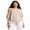 Beige, variant on Women Knit Poncho Loose Solid Off One Shoulder Irregular Hem Coverup Tops Casual Asymmetrical Shrug Sweaters