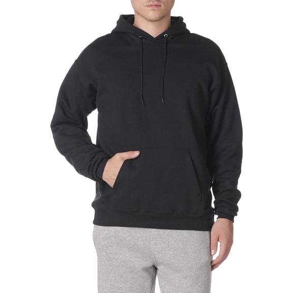 Hanes mens Ultimate Cotton Heavyweight Pullover Hoodie sports fan sweatshirts, Black, X-Large US ..