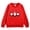 AB1985 Red, variant on Bjutir Girl'S Christmas Sweatshirts Graphic Print Tops Crewneck Winter Long Sleeve Pullover Cute Outdoor Wear, Size 4-12 Years, Black