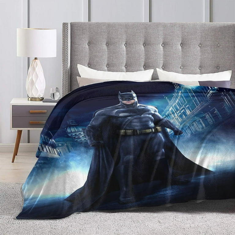 Batman Blanket Ultra Soft Flannel Throw Blanket Lightweight Warm Cozy Bed Blankets Gifts for Kids Adults 40 x30 Walmart