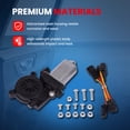thumbnail image 5 of MOCA AUTOPARTS 742-142 Power Window Lift Motor Fit for 2003 & 2006-2009 Chevrolet C4500 Kodiak 6.6L 8.1L & 1994-1996 Buick Roadmaster 5.7L, 5 of 9