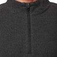 thumbnail image 3 of Mondetta Men’s Quarter Zip (Charcoal, Large), 3 of 3