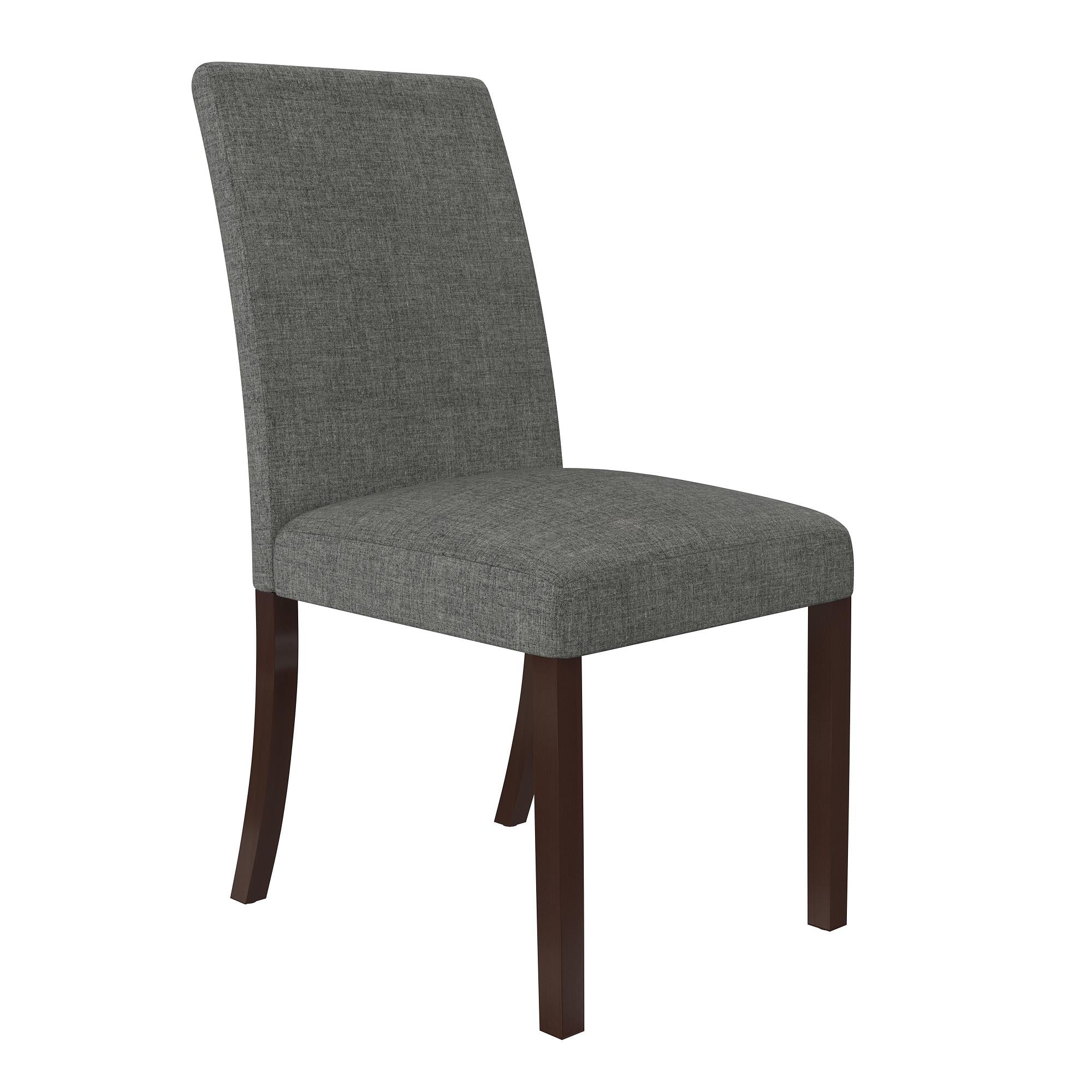 dorel living linen parsons chair