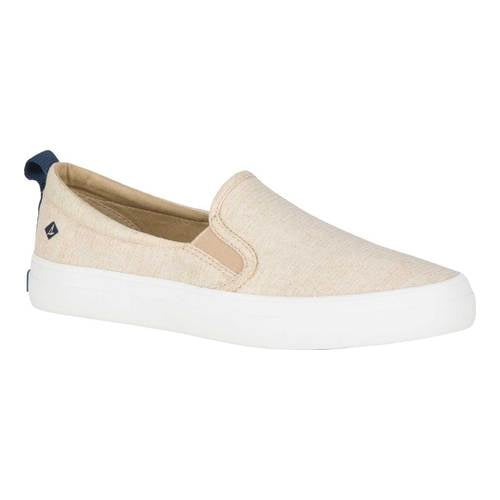 women's crest twin gore perforated slip on sneaker