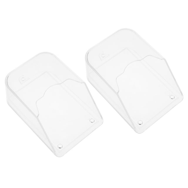 TABLETREANDS 2Ud Protector De Puerta Impermeable Transparente Para Timbre Con Cubierta A De Lluvia Y Viento
