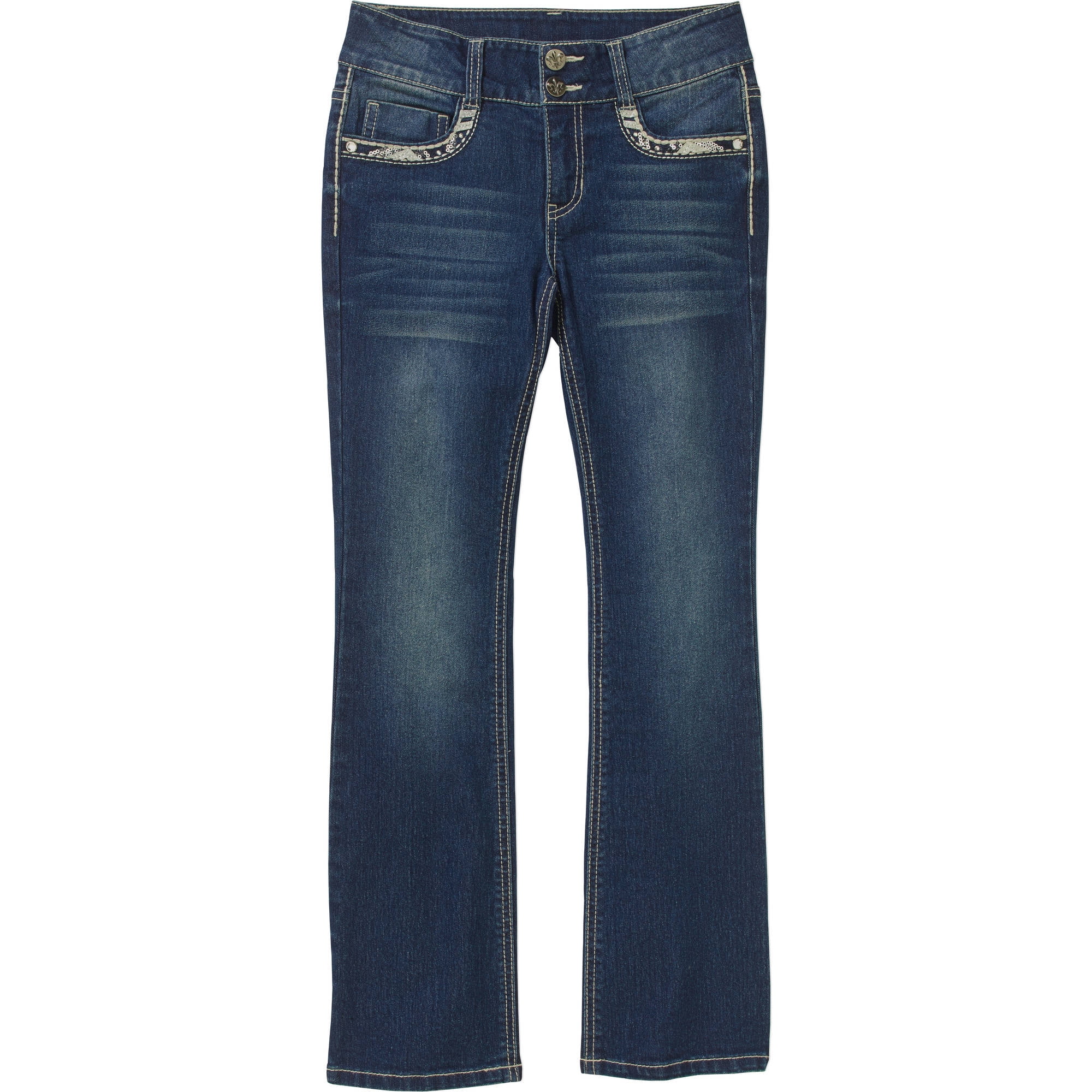 girls bootleg jeans