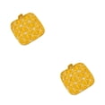 thumbnail image 2 of Toystoory Mantel para , soporte para ollas, manoplas para horno, resistencia al calor, sin rebabas, algodón, accesorios para el hogar, utensilio amarillo 2Conjunto, 2 of 6