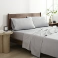 thumbnail image 2 of Martex Restore Cooling Bed Sheet Set, Twin, Grey, 2 of 11