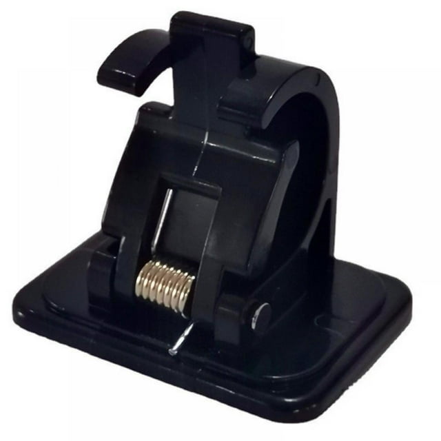 16 Pcs Window Hardware Rod Holders Curtain Rod Bracket Holder Universal Plastic Self-Adhesive Wall Mount Holder for Curtain Rod