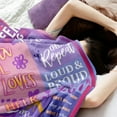 thumbnail image 3 of XZYG Birthday Gifts Blanket Flannel Soft and Comfortable Anti static Bed Sofa Blanket(50*60inch), 3 of 5