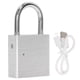 thumbnail image 1 of Candado inteligente, candado Bluetooth, candado portátil recargable por USB, candado sin llave, candado Bluetooth para puerta, construcción robusta, 1 of 8