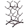 thumbnail image 4 of YSNOOWE Rectangular Wine Display Shelf Iron For Hotel 1Set 14X9X6In, 4 of 8