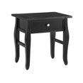 thumbnail image 1 of Linon Table d'Extrémité en Bois à Tiroir Unique Sedona en Noir, 1 of 12