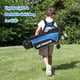 Gymax 31'' Portable Junior Complet Golf Club Ensemble pour Enfant Age 8 + Set de 5 Bleu – image 4 sur 10