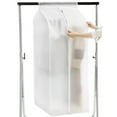 thumbnail image 2 of Dustproof Clothes Protector Cover Breathable Moth Proof Hanging Garment Bags Clear Suit Bag ​for Shirts Suit Coat Dress Closet Home Wardrobes Storage, 2 of 5